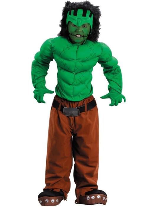 Карнавальный костюм зеленого монстра детский