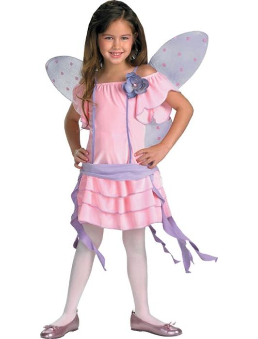 Карнавальный костюм феи-розы детский