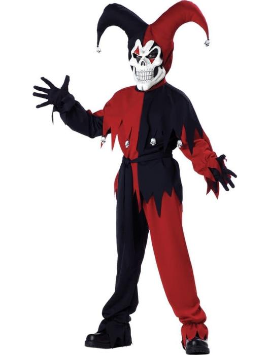 Костюм Коварный шут детский
