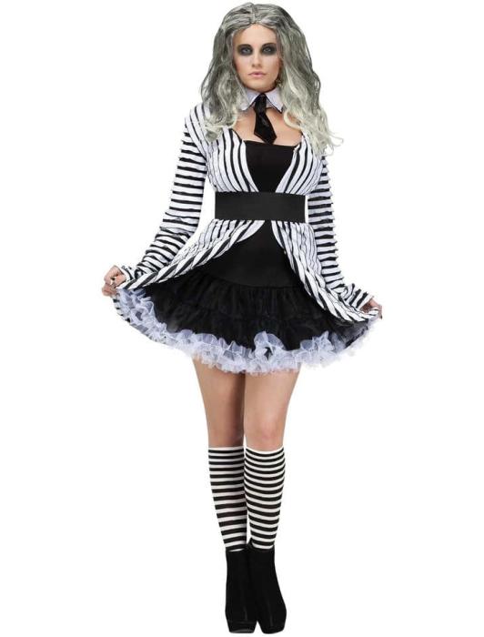 Карнавальный костюм Мисс Битлджус взрослый