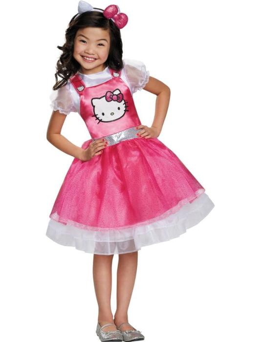 Карнавльный костюм Хело Киттти розовый детский