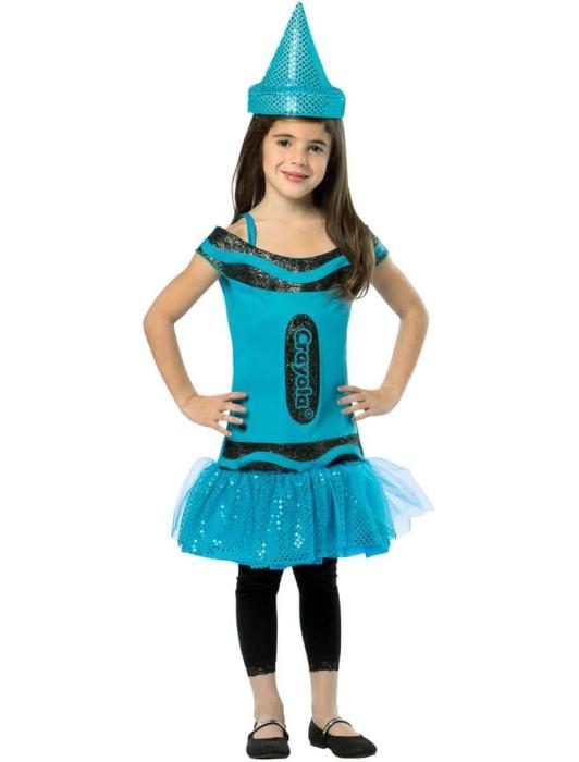 Карнавальный костюм карандаш Crayola голубой детский