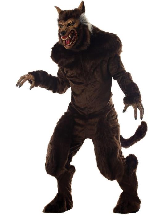 Карнавальный роскошный костюм оборотня