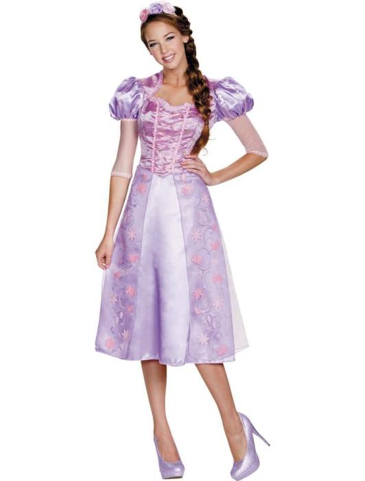 Карнавальный костюм Рапунцель Дисней взрослый