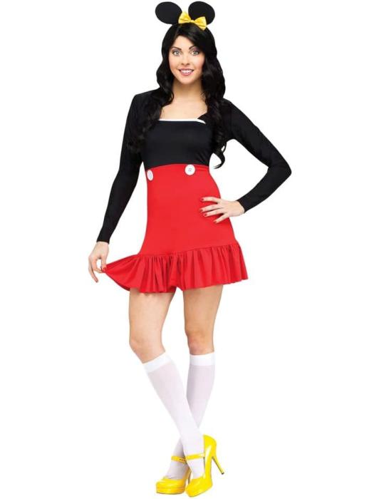 Карнавальный костюм Мисс Маус взрослый