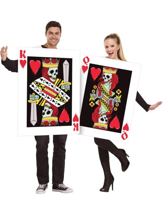 Костюмы для пары Карты взрослые