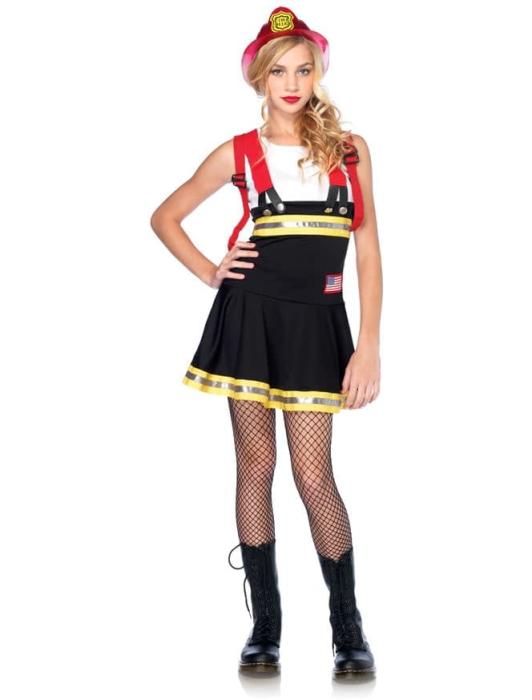 Карнавальный костюм милого пожарника подростковый