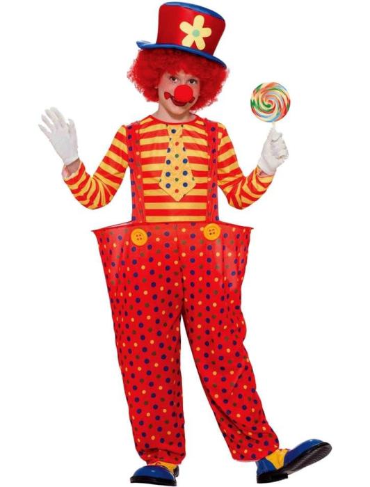 Карнавальный костюм Веселый Клоун детский