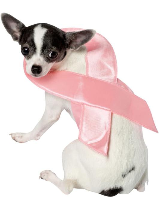 Карнавальный костюм для собаки розовая лента