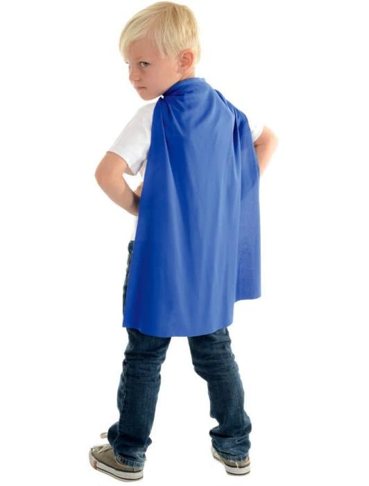 Накидка синяя 60 см детская
