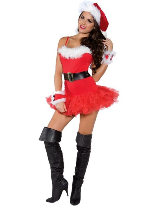 Карнавальный костюм Жаркий Санта взрослый