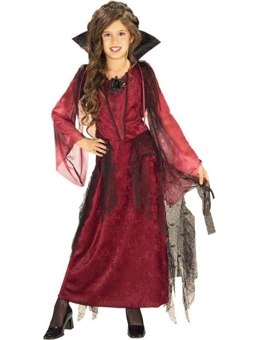Карнавальный костюм вампира для девочек