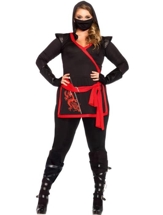 Карнавальный костюм Чёрный ниндзя взрослый