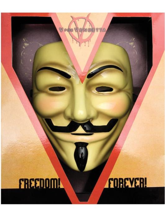 Красивая маска V значит Вендетта