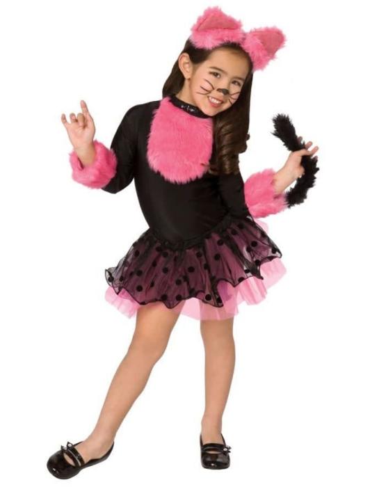 Карнавальный костюм милой кошки детский