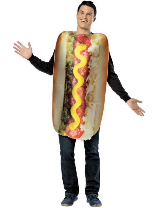 Карнавальный костюм хот дог взрослый