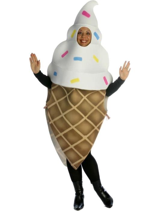 Костюм рожка с мороженым