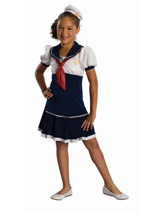 Карнавальный костюм маленькой матроски детский