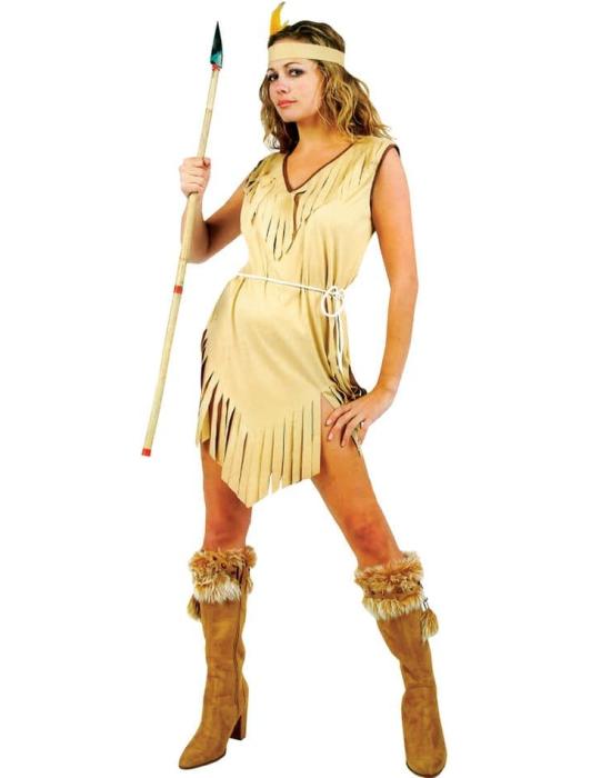 Карнавальный костюм Девушка племени взрослый