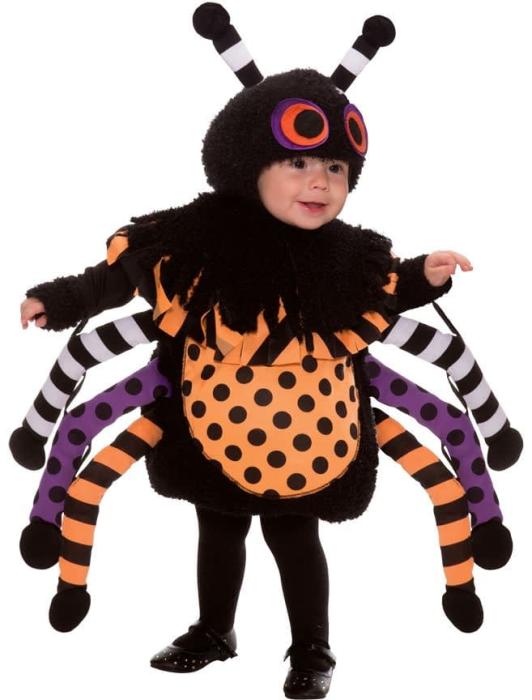 Карнавальный костюм паучка для малышей