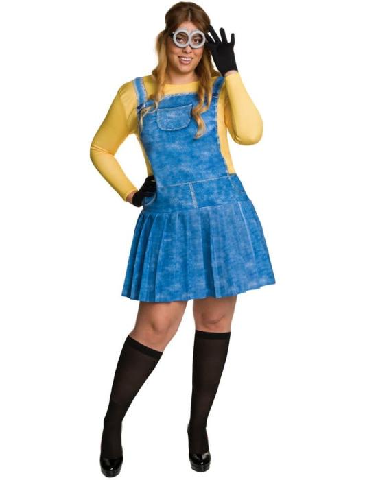 Женский карнавальный костюм Миньона взрослый