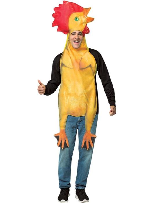 Карнавальный костюм Резиновая курица взрослый