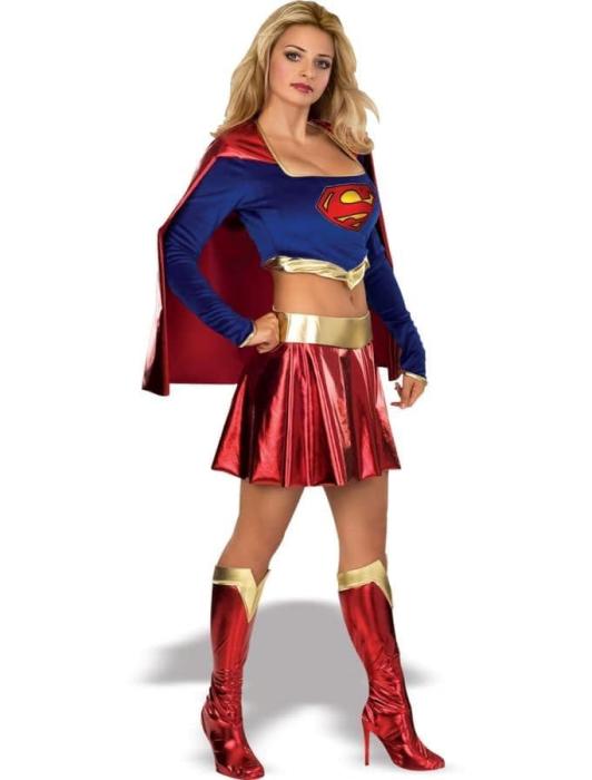 Карнавальный костюм Супердевушка взрослый