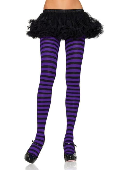 Полосатые колготки взрослые