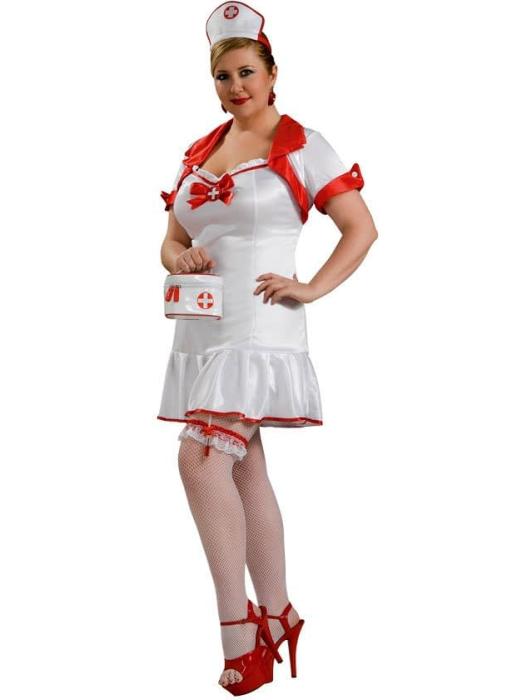 Карнавальный костюм Сексуальная медсестра большой
