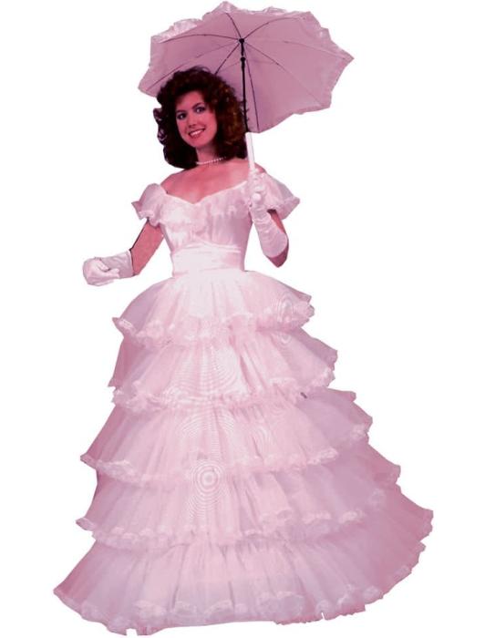 Карнавальный костюм Скарлет О'хара "Унесённые ветром" взрослый