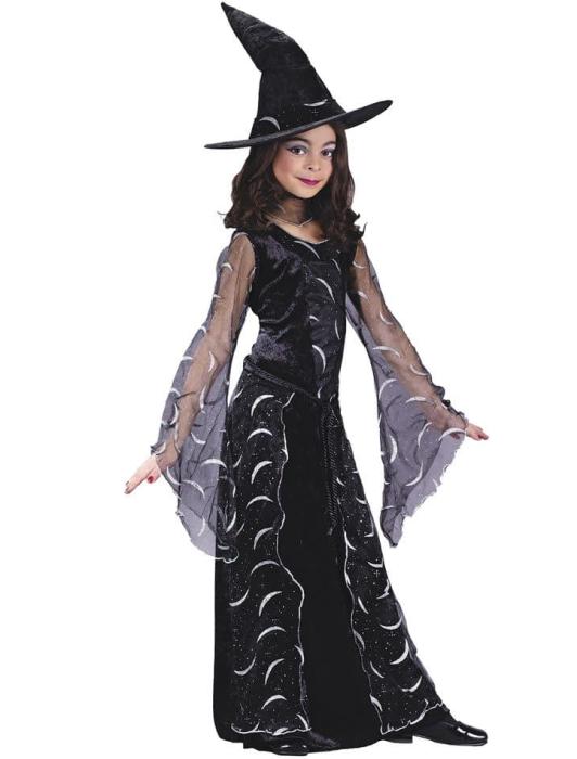 Карнавальный костюм ночной колдуньи детский
