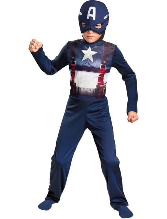 Ретро костюм Капитан Америка детский