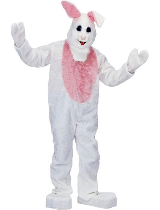 Плюшевый костюм пасхального кролика.