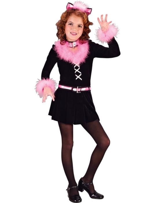 Карнавальный костюм яркой кошки детский