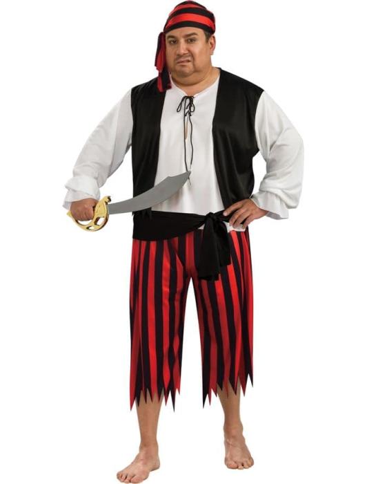 Карнавальный костюм забавного пирата