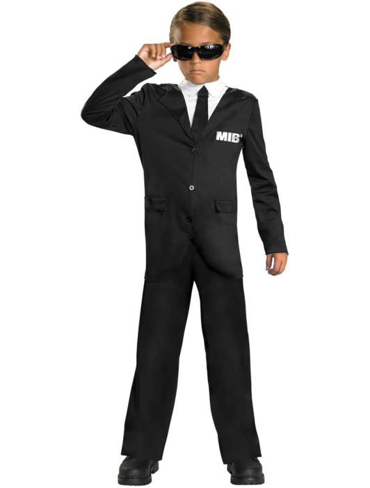 Карнавальный костюм Люди в чёрном детский