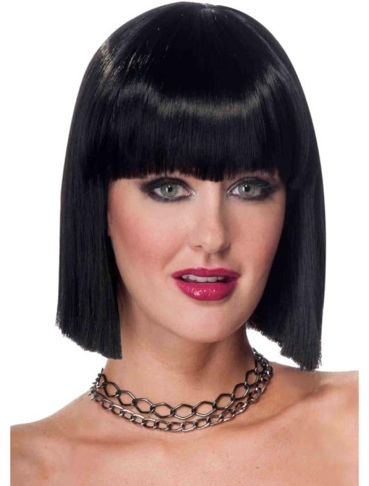 Парик каре чёрный