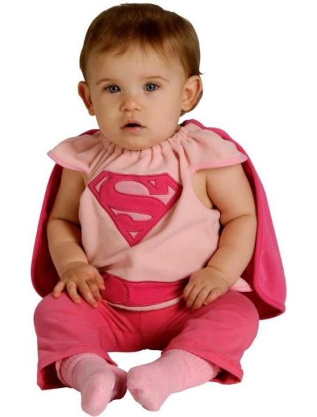 Костюм Супергёрл для самых маленьких