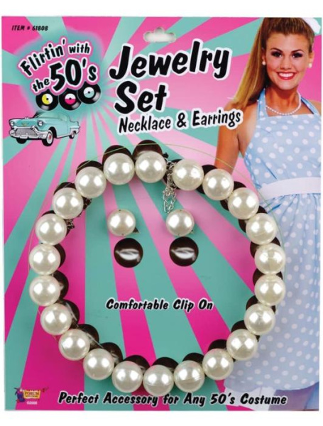 Набор жемчуга в стиле 50-х