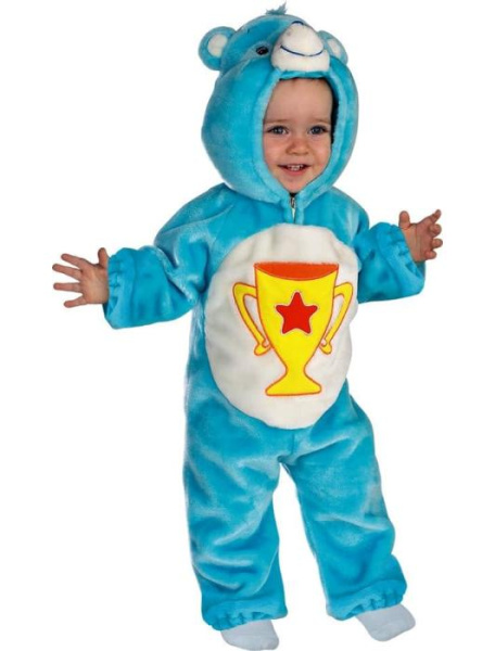 Карнавальный костюм голубого медвеженка для малышей