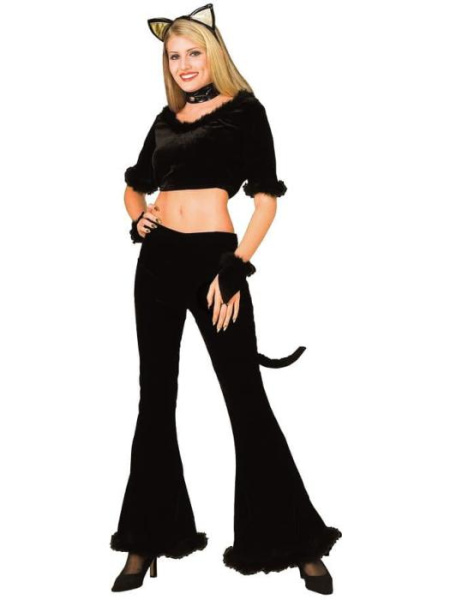 Карнавальный костюм Чёрная кошка взрослый