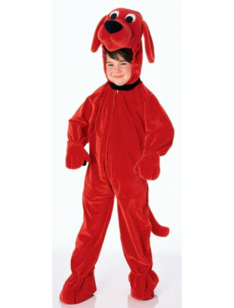 Карнавальный костюм красной Собаки детский
