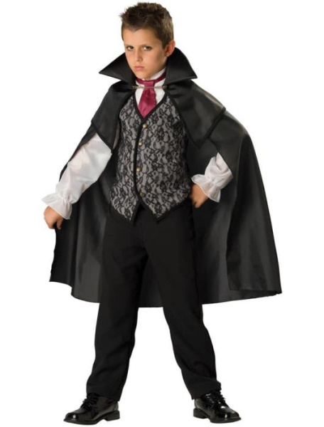 Карнавальный костюм тёмного вампира детский