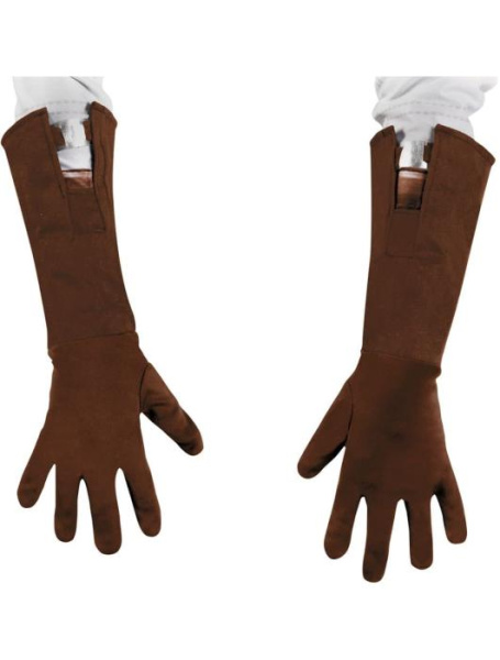 Перчатки для костюма Капитан Америка детские