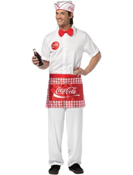 Костюм Человек Coca-Cola взрослый