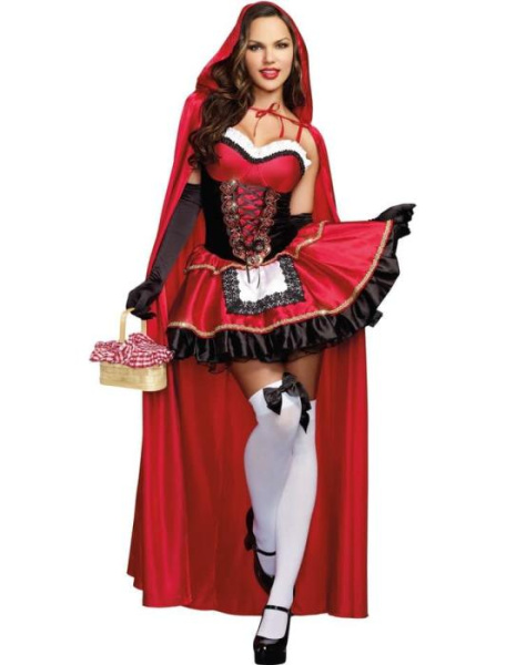 Карнавальный костюм Потрясающая Красная шапочка взрослый