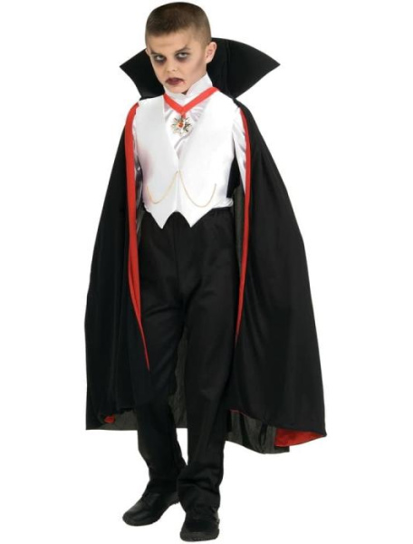 Классический карнавальный костюм для ребенка Дракула