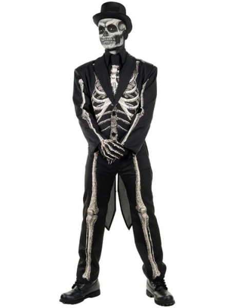 Карнавальный костюм Мистер Скелет взрослый