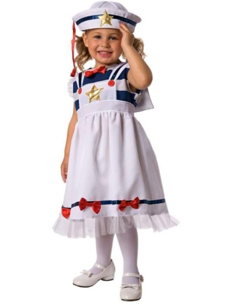 Костюм платье матроское для девочки