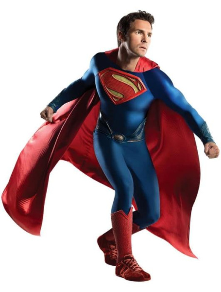 Костюм Супермен из к/ф "Человек из стали" взрослый
